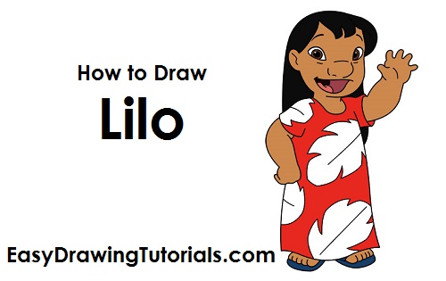 How to Draw Lilo Full Body Tutorial Cover