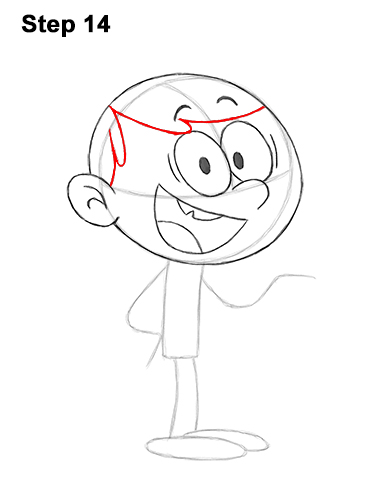 Draw Lincoln Loud 14 How to Draw Lincoln Loud House 14