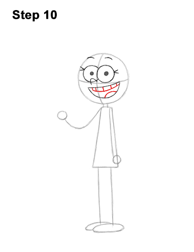 How to Draw Lori Loud House Full Body 10
