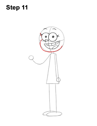 How to Draw Lori Loud House Full Body 11