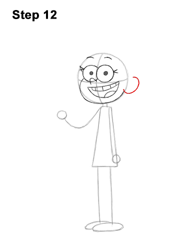 How to Draw Lori Loud House Full Body 12