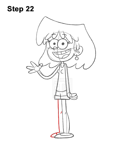 How to Draw Lori Loud House Full Body 22