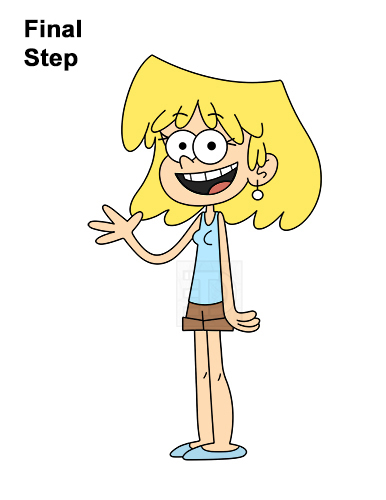 How to Draw Lori Loud House Full Body