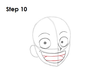 Draw Monkey D. Luffy 10 Draw Luffy 10