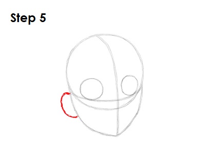 Draw Monkey D. Luffy 5 Draw Luffy 5