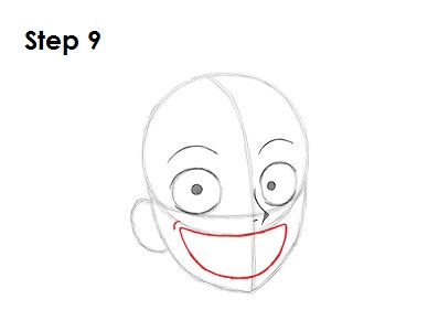 Draw Monkey D. Luffy 9 Draw Luffy 9