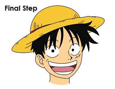 Draw Monkey D. Luffy Draw Luffy