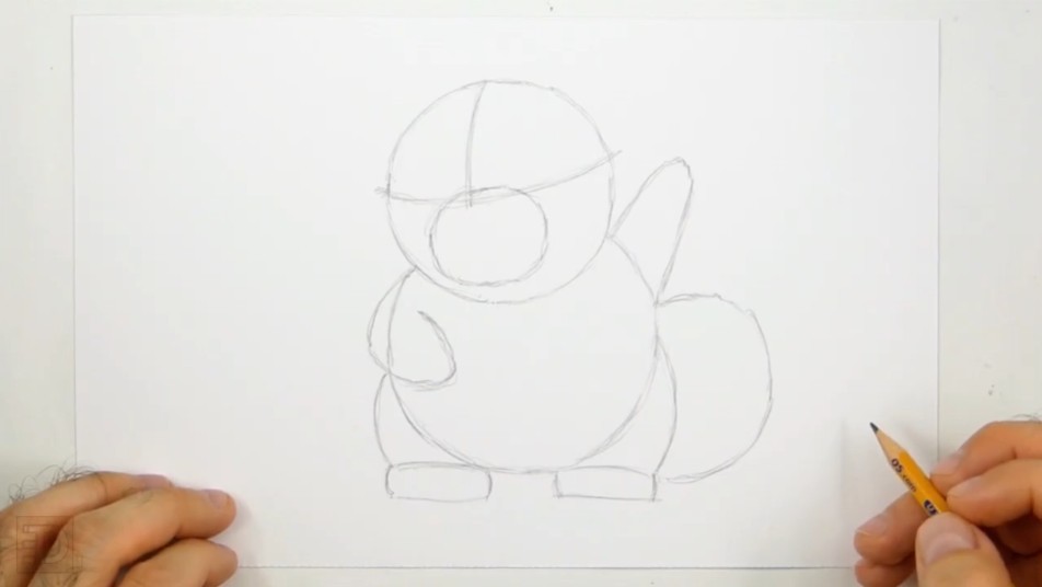 How to Draw Hoppers Mabel Guidelines