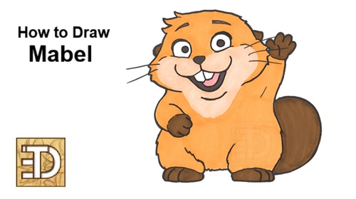 How to Draw Hoppers Mabel Final
