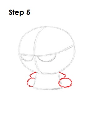 How to Draw Mandy 5 How to Draw Mandy Step 5