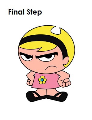 How to Draw Mandy How to Draw Mandy Step Last