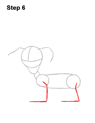 How to Draw Max Dog Grinch Stole Christmas 6