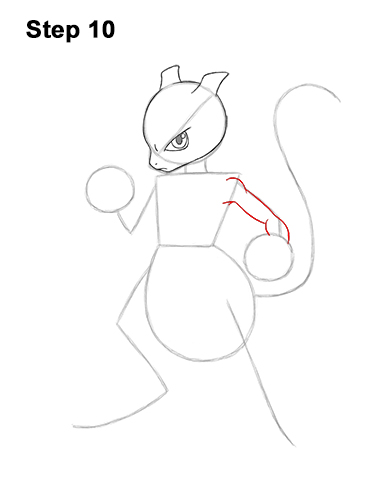 Draw Mewtwo Pokemon 10 How to Draw Mewtwo Pokemon 10