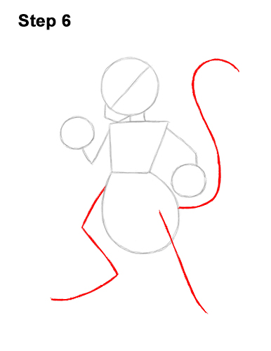 How to Draw Mewtwo Pokemon 6