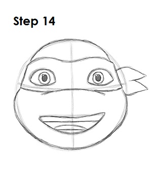 Draw Michaelangelo 14