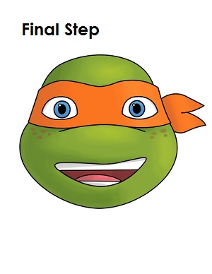 Draw Michaelangelo Turtle