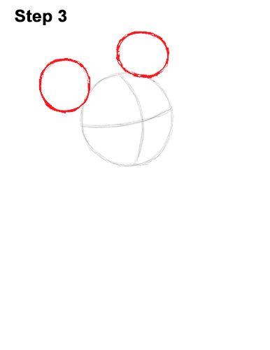 How to Draw Classic Mickey Mouse Full Body Disney 3