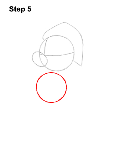 How to Draw Mickey Mouse  Christmas Santa Claus 5