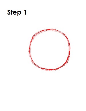 How to Draw Mike Wazowski 1 How to Draw Mike Wazowski Step 1