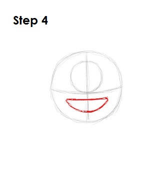 How to Draw Mike Wazowski 4 How to Draw Mike Wazowski Step 4