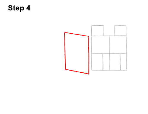 How to Draw Minecraft Dog Wolf Pet 4