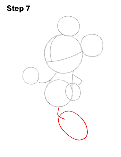 Draw Minnie Mouse Full Body 7 How to Draw Classic Minnie Mouse Full Body Disney 7