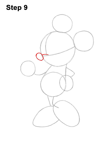 Draw Minnie Mouse Full Body 9 How to Draw Classic Minnie Mouse Full Body Disney 9