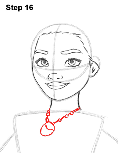 Moana Disney Drawing 16 Draw Moana Full Body Disney 16