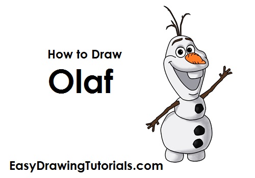 How to Draw Olaf Snowman How to Draw Olaf Snowman