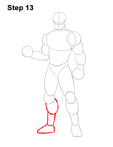How to Draw Omega Skin Fortnite Battle Royale 13