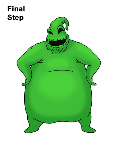 Draw Oogie Boogie Nightmare Before Christmas How to Draw Halloween Oogie Boogie Nightmare Before Christmas