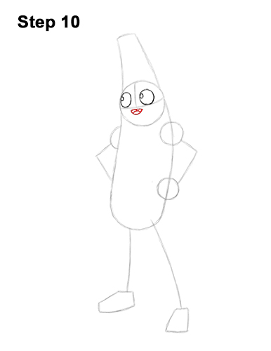 Draw Fortnite Peely Skin 10 How to Draw Fortnite Peely Skin Banana 10