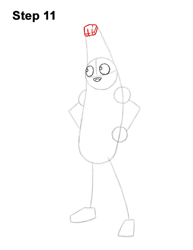 Draw Fortnite Peely Skin 11 How to Draw Fortnite Peely Skin Banana 11