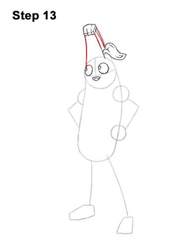 Draw Fortnite Peely Skin 13 How to Draw Fortnite Peely Skin Banana 13