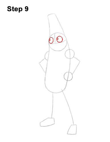 How to Draw Fortnite Peely Skin Banana 9