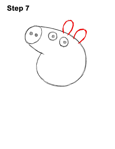How to Draw Peppa Pig Cartoon 7