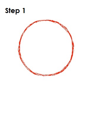 How to Draw Peter Griffin Step 1 How to Draw Peter Griffin Step 1