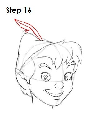 How to Draw Peter Pan Step 16 How to Draw Peter Pan Step 16