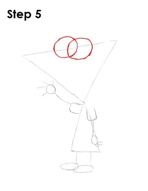 Draw Phineas Step 5 Draw Phineas Step 5