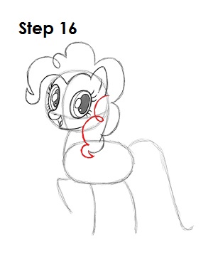 Draw Pinkie Pie 16