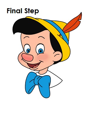 Draw Pinocchio