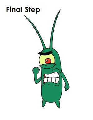 Draw Plankton Last Draw Plankton Spongebob