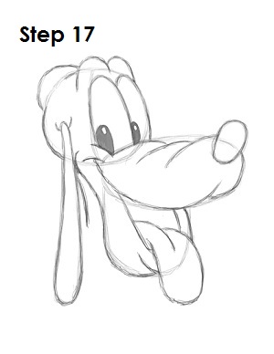 Draw Pluto Step 17