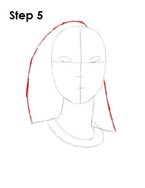 How to Draw Pocahonta Step 15 How to Draw Pocahontas Step 5