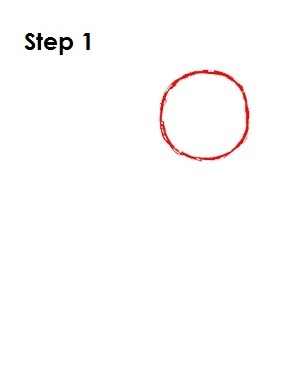 How to Draw Rainbow Dash Step 1 How to Draw Rainbow Dash Step 1