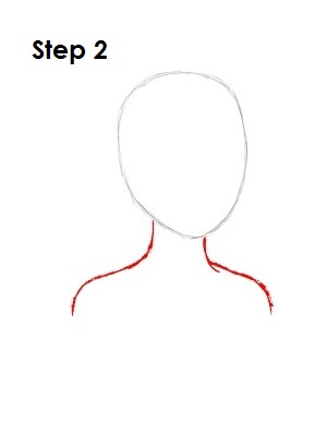 How to Draw Rapunzel Step 2 How to Draw Rapunzel Step 2