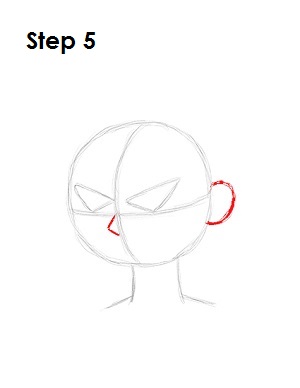 How to Draw Robin 5 How to Draw Robin Step 5