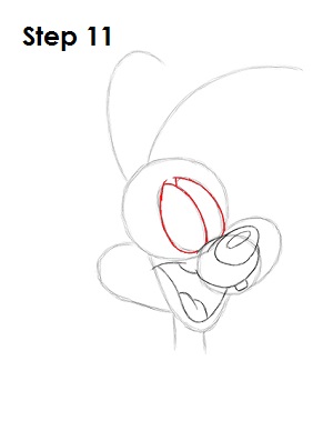 Draw Roger Rabbit Step 11 Draw Roger Rabbit 11