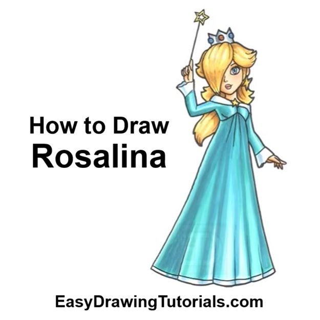 How to Draw Rosalina Nintendo