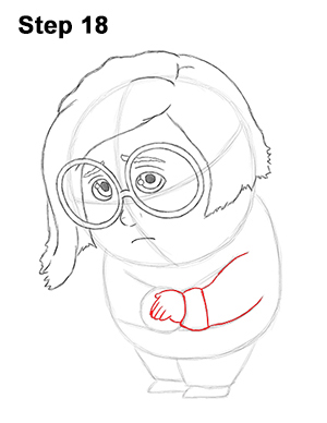 Sadness Inside Out Drawing 18 Draw Sadness Inside Out 18